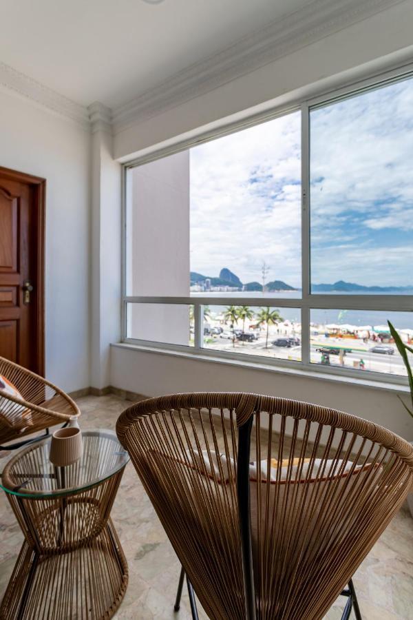 Sofisticado Em Copacabana - Vista Para Praia - A403 Z3 Apartment Rio de Janeiro Bagian luar foto