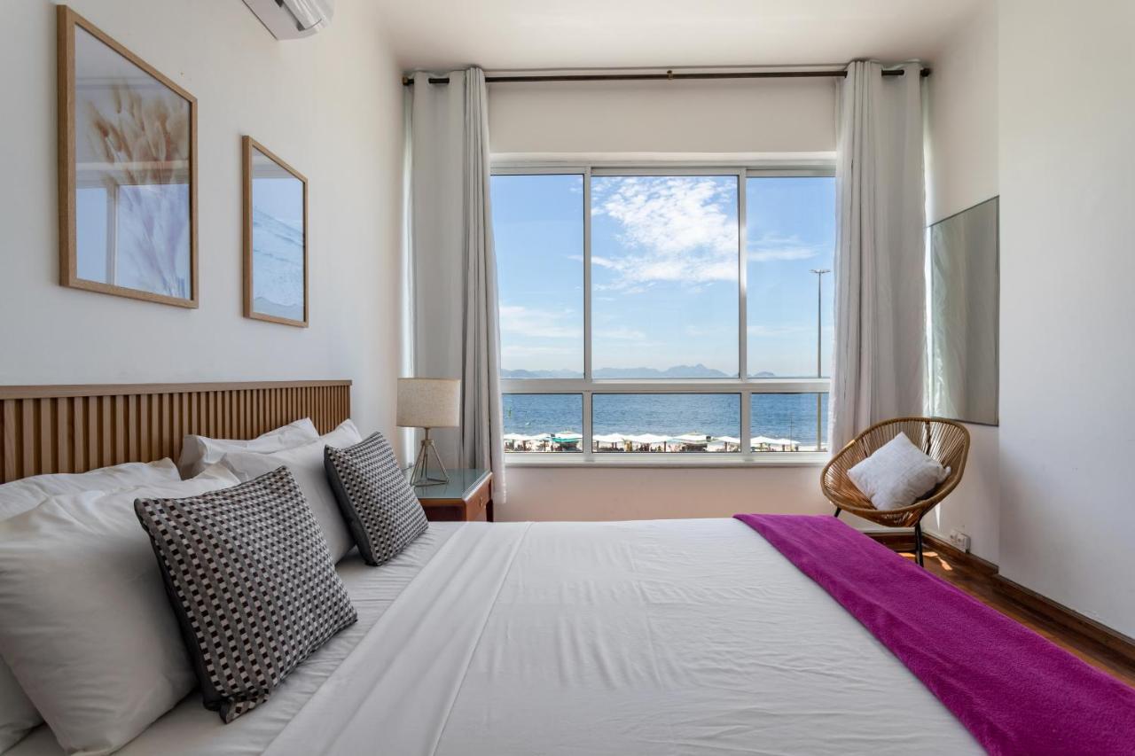 Sofisticado Em Copacabana - Vista Para Praia - A403 Z3 Apartment Rio de Janeiro Bagian luar foto