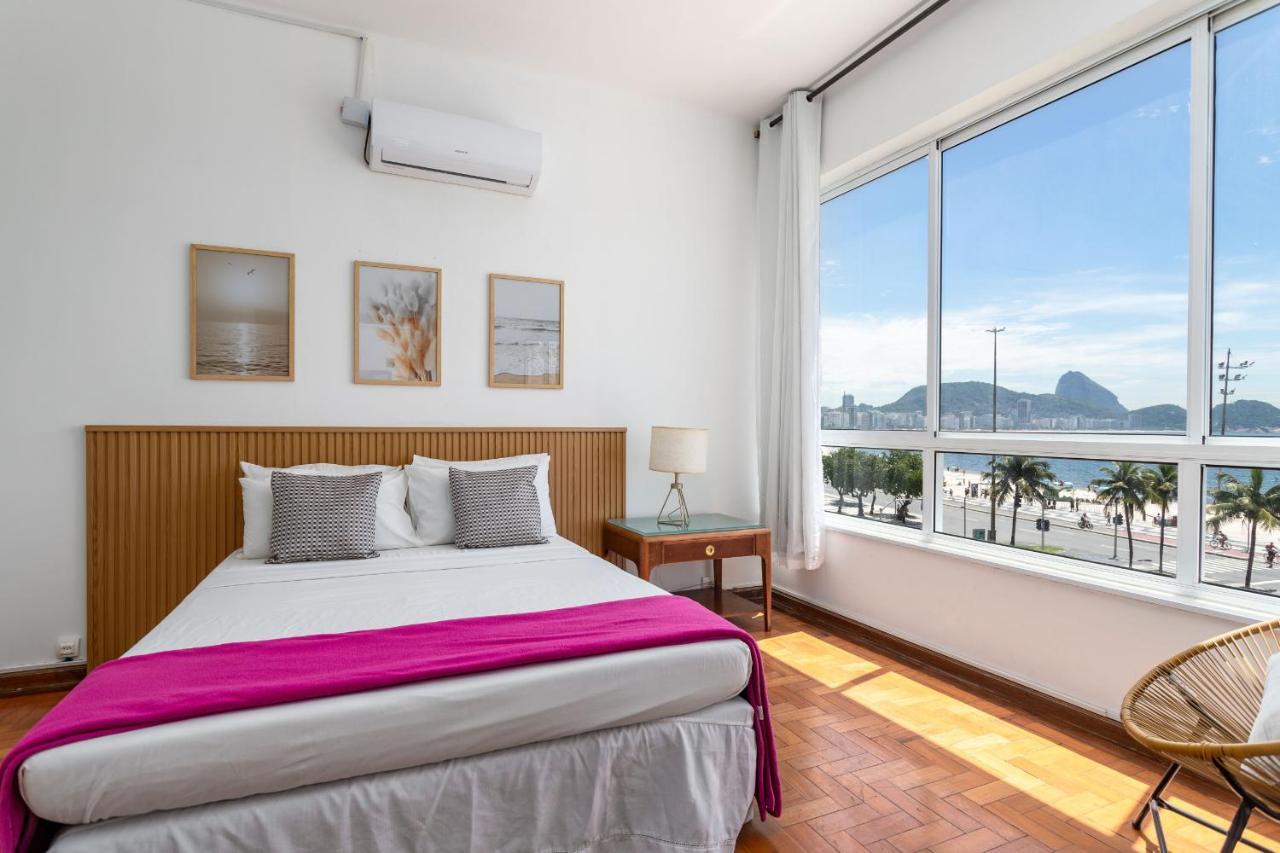 Sofisticado Em Copacabana - Vista Para Praia - A403 Z3 Apartment Rio de Janeiro Bagian luar foto