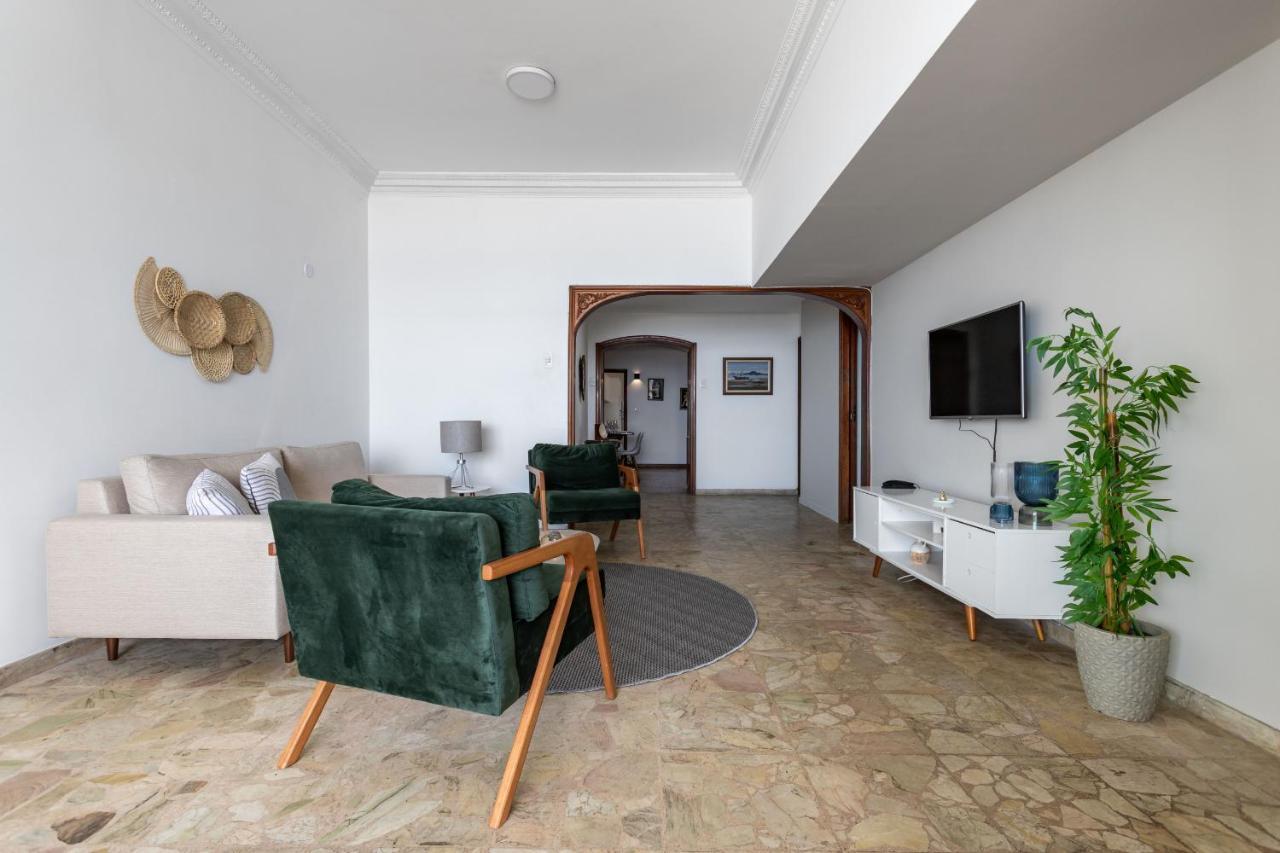 Sofisticado Em Copacabana - Vista Para Praia - A403 Z3 Apartment Rio de Janeiro Bagian luar foto