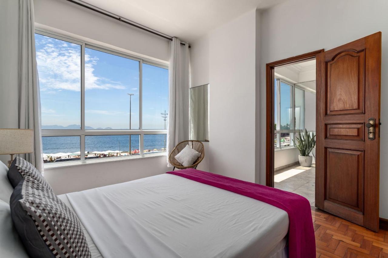 Sofisticado Em Copacabana - Vista Para Praia - A403 Z3 Apartment Rio de Janeiro Bagian luar foto