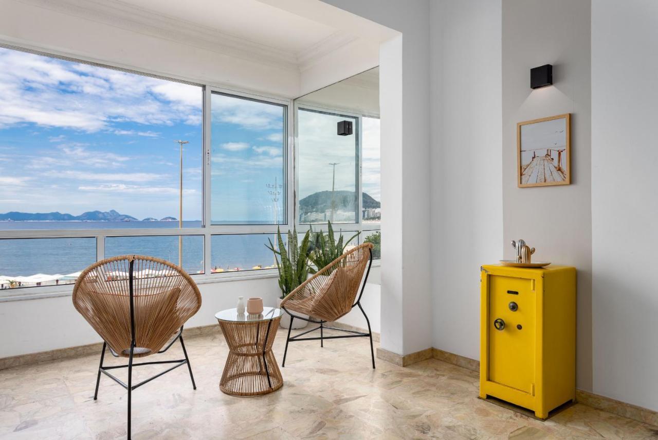 Sofisticado Em Copacabana - Vista Para Praia - A403 Z3 Apartment Rio de Janeiro Bagian luar foto